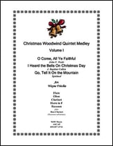 Christmas Woodwind Quintet Medley Volume I P.O.D. cover